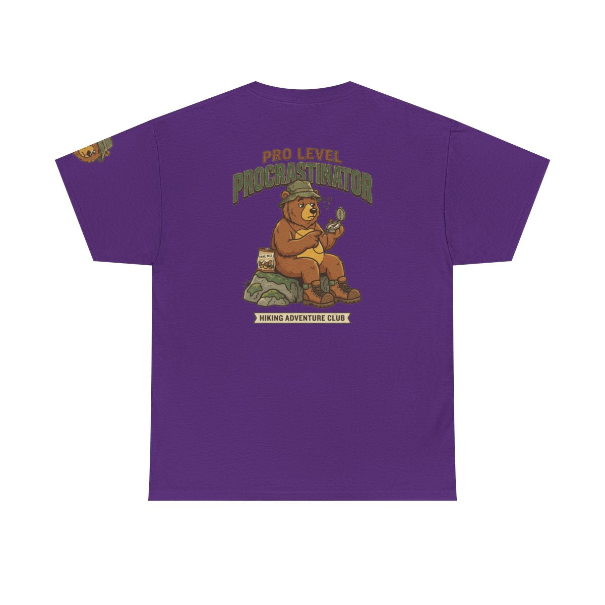 Color: Purple | Pro Level Procrastinator Premium Graphic Tee