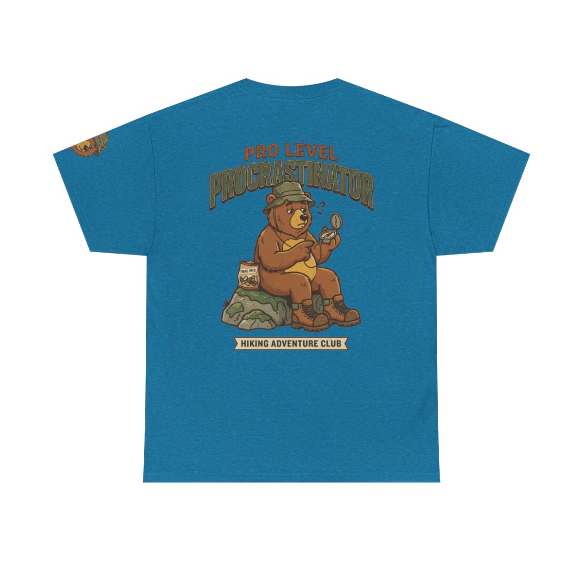 Color: Antique Sapphire | Pro Level Procrastinator Premium Graphic Tee