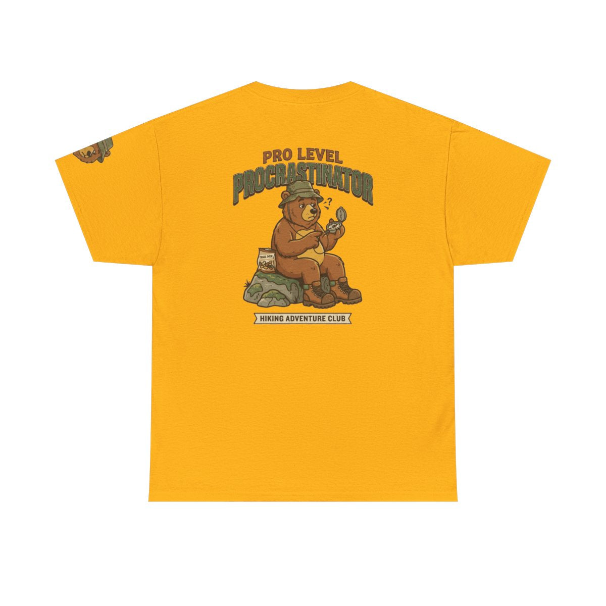 Color: Gold | Pro Level Procrastinator Premium Graphic Tee