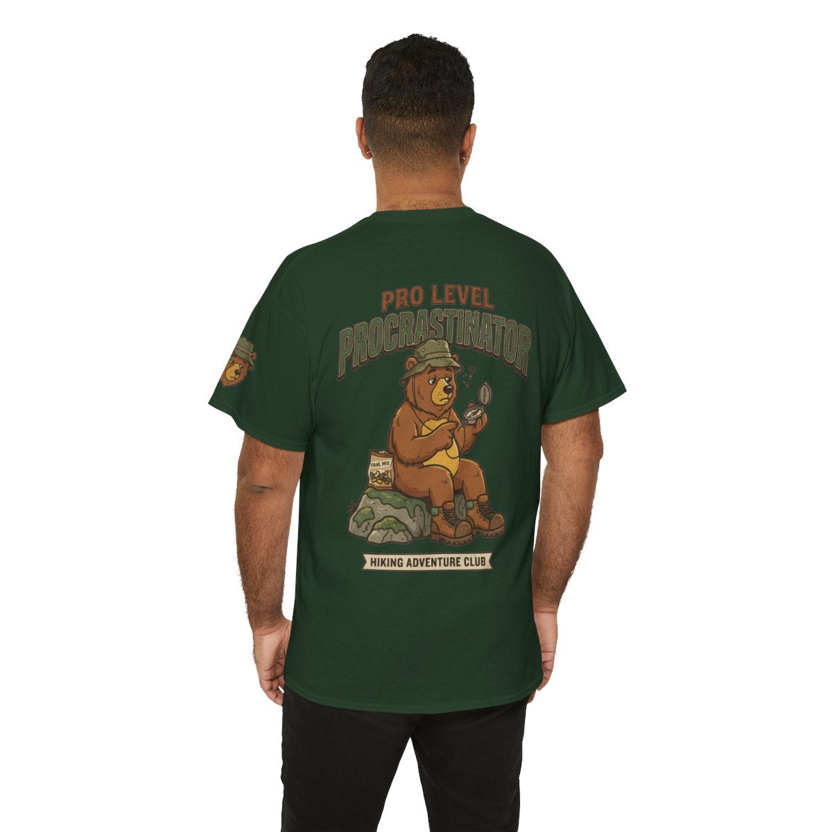 Color: Forest Green | Pro Level Procrastinator Premium Graphic Tee