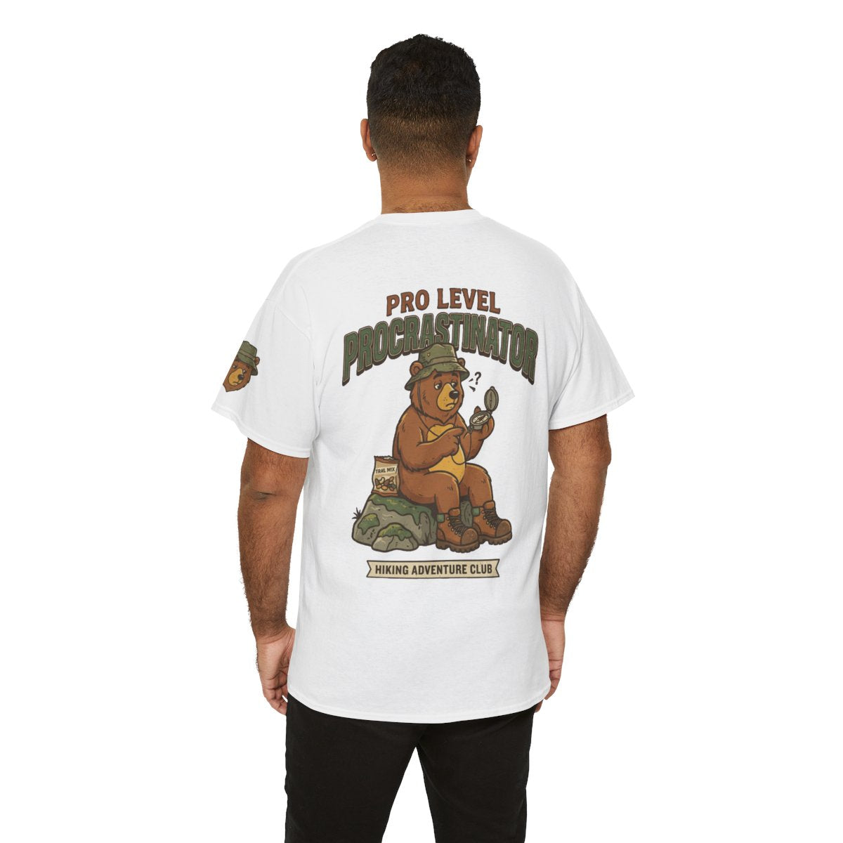 Color: White | Pro Level Procrastinator Premium Graphic Tee