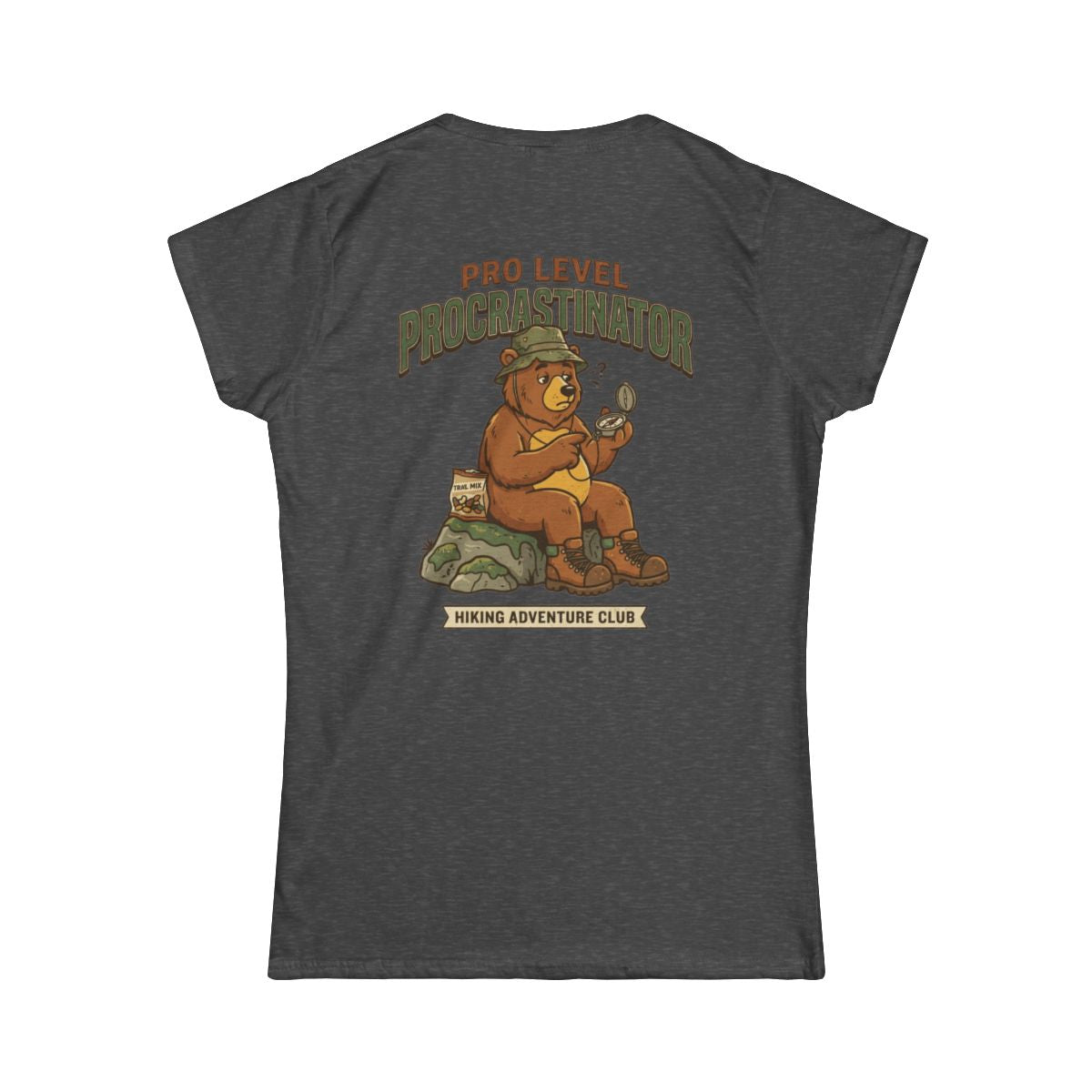 Color: Dark Heather | Pro Level Procrastinator Women's Tee