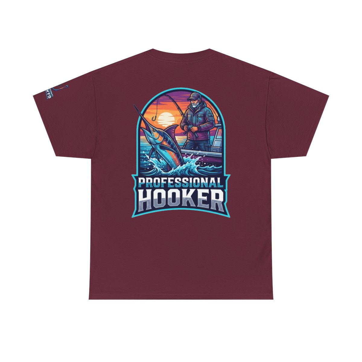 Color: Maroon | Professional Hooker Premium Graphic Tee