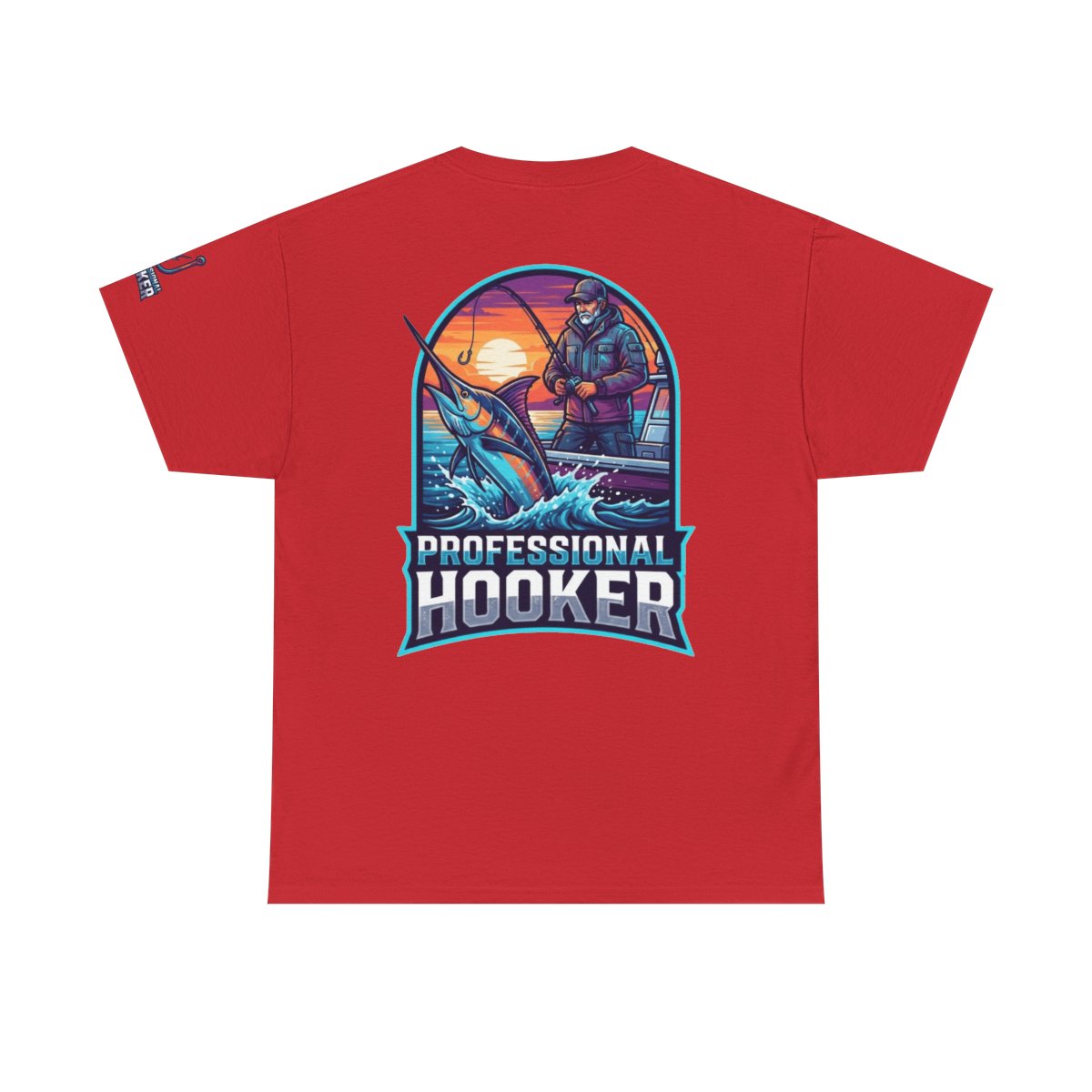 Color: Red | Professional Hooker Premium Graphic Tee