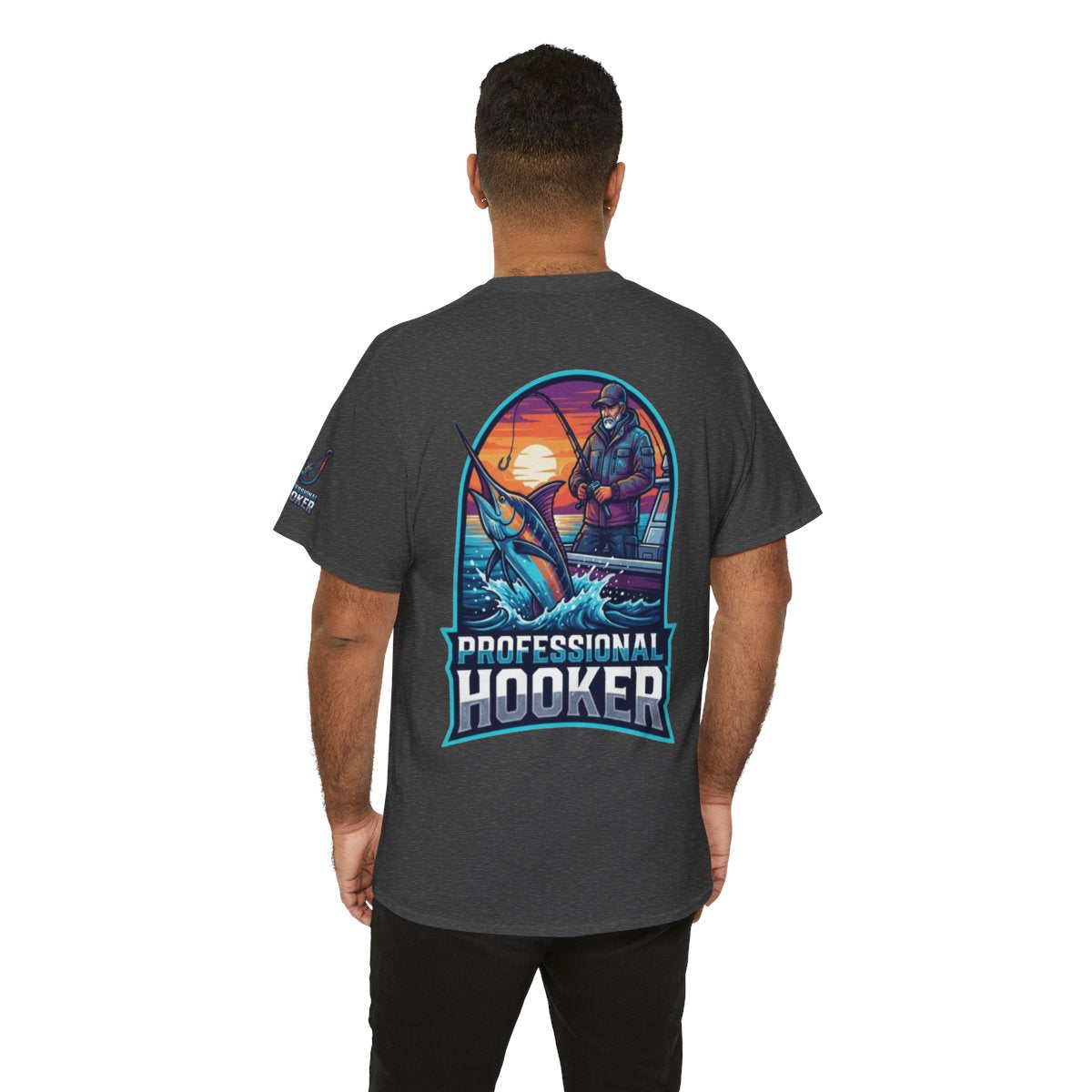 Color: Dark Heather | Professional Hooker Premium Graphic Tee