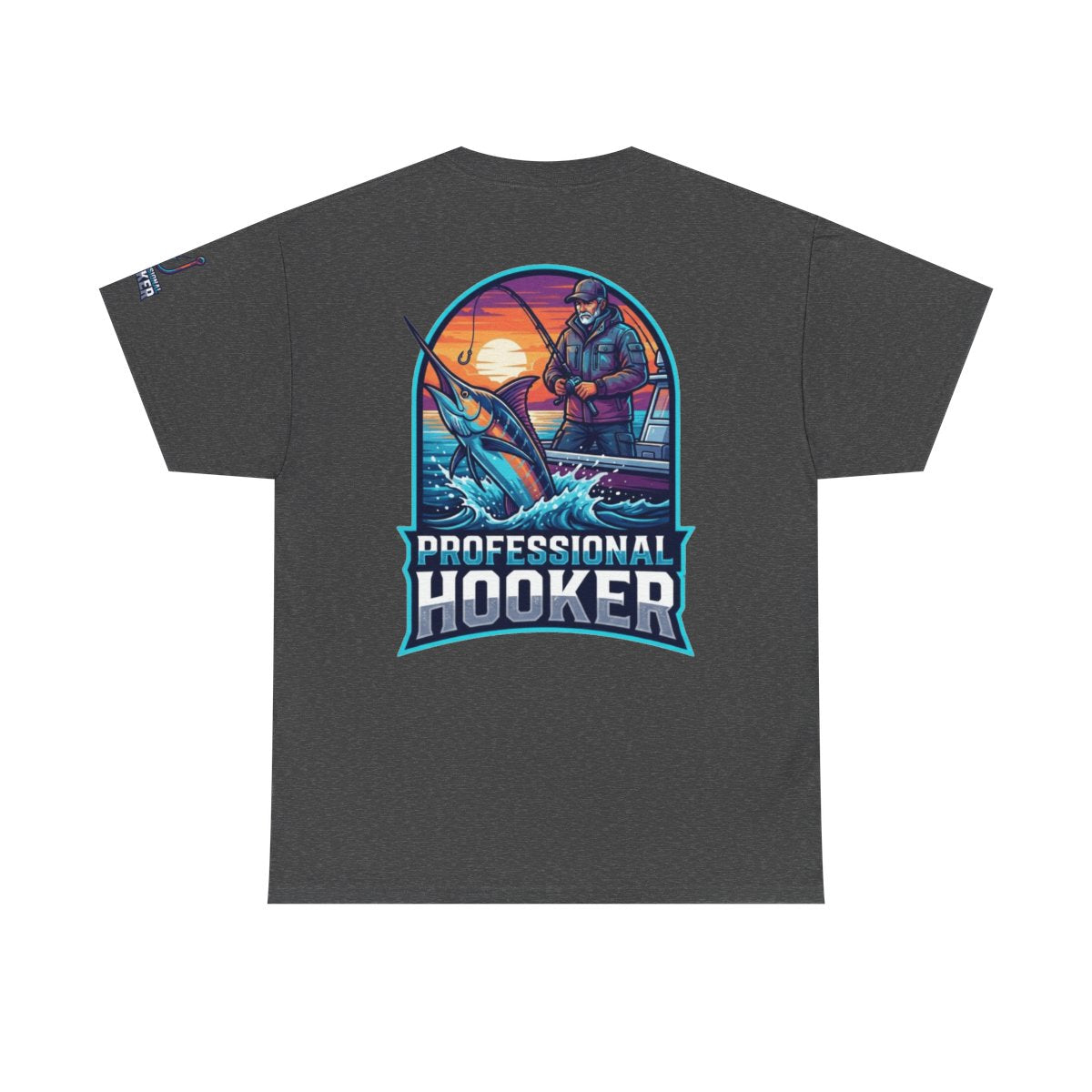 Color: Dark Heather | Professional Hooker Premium Graphic Tee
