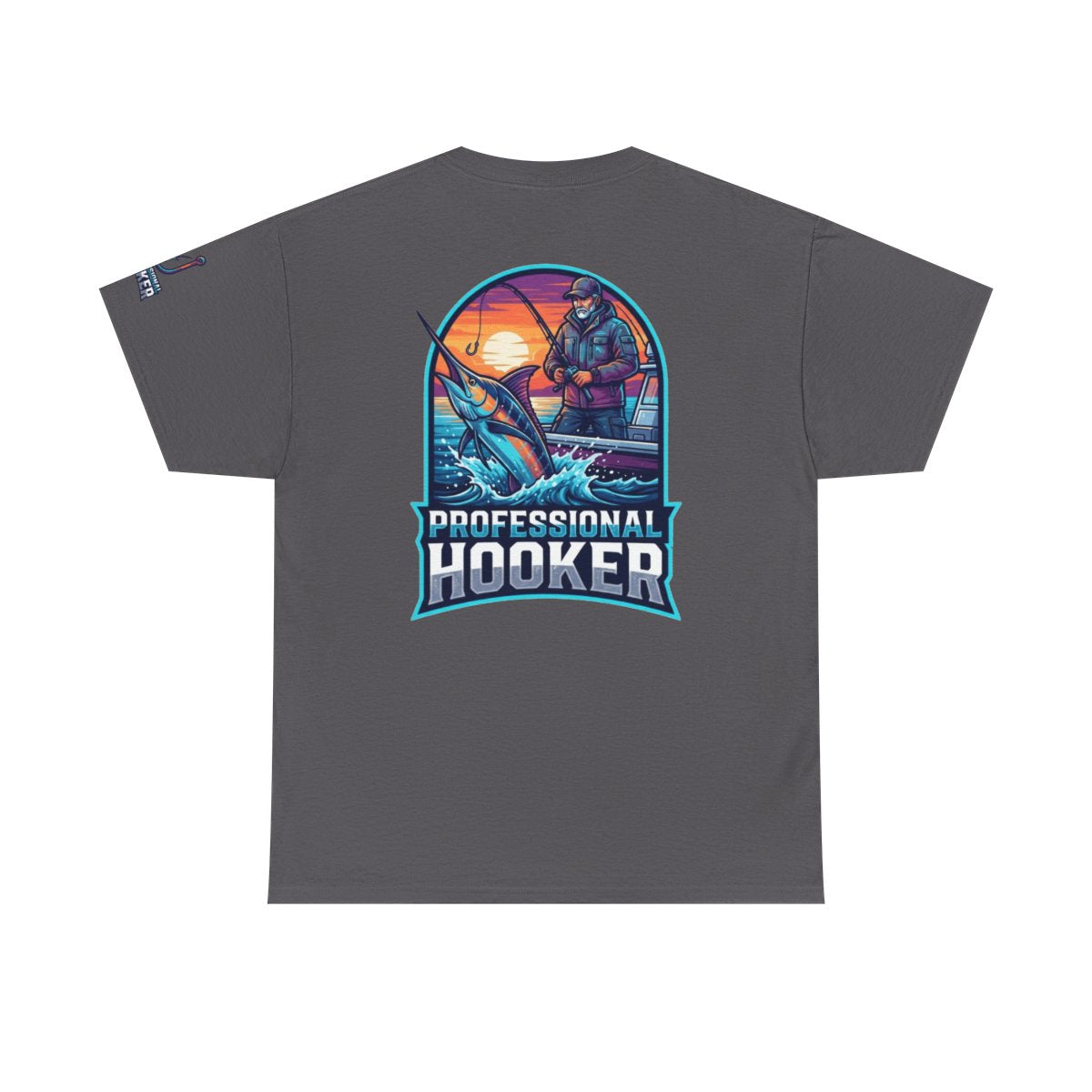 Color: Charcoal | Professional Hooker Premium Graphic Tee