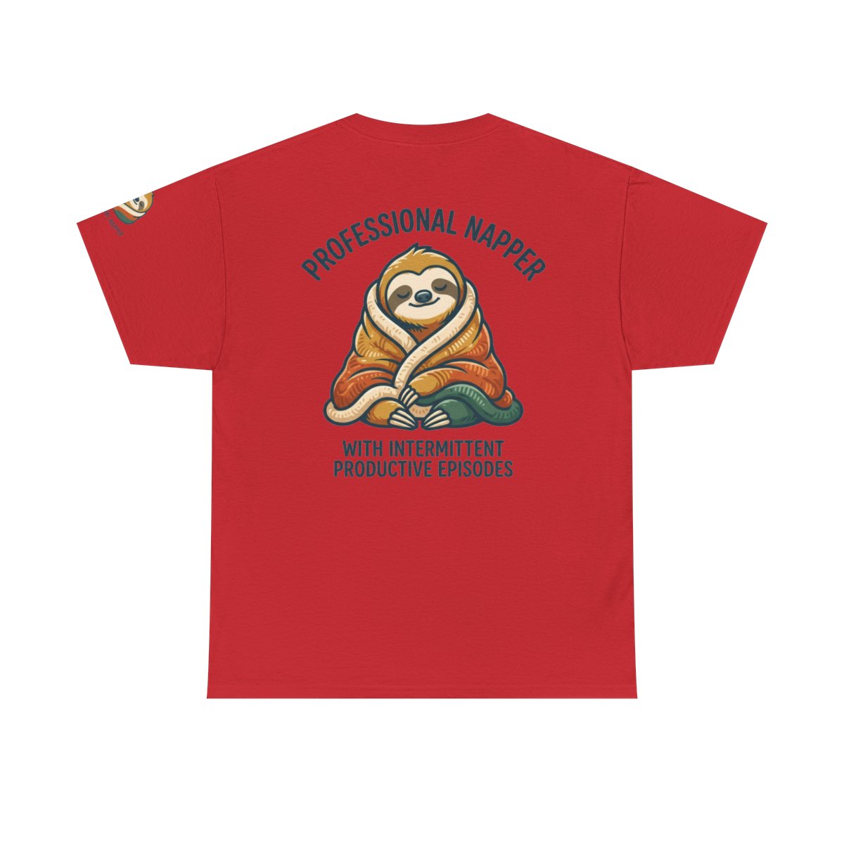 Color: Red | Professional Napper Premium Graphic Tee