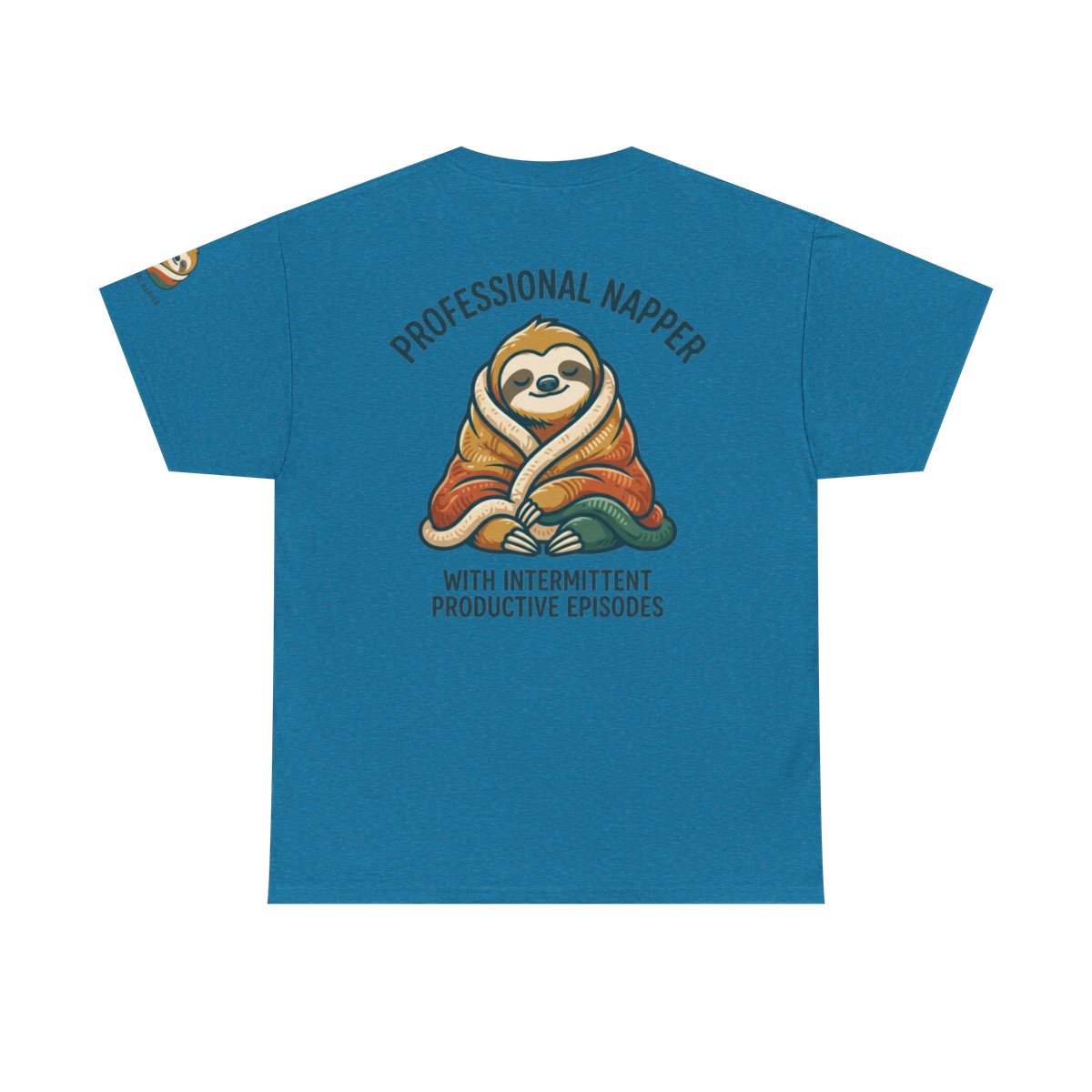 Color: Antique Sapphire | Professional Napper Premium Graphic Tee