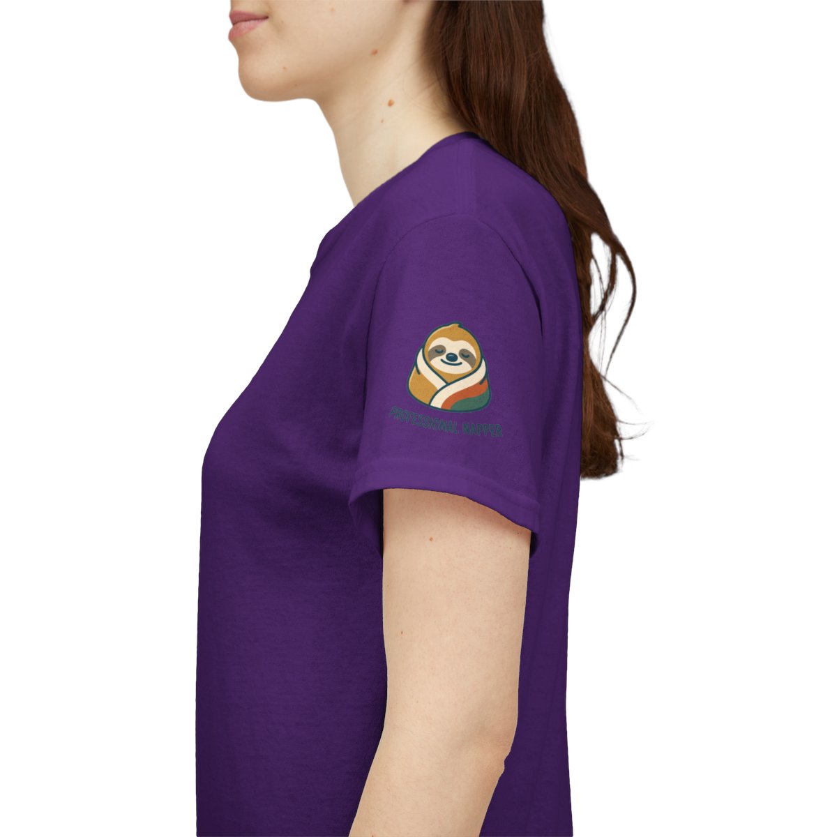 Color: Purple | Professional Napper Premium Graphic Tee