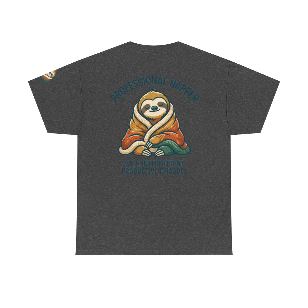 Color: Dark Heather | Professional Napper Premium Graphic Tee