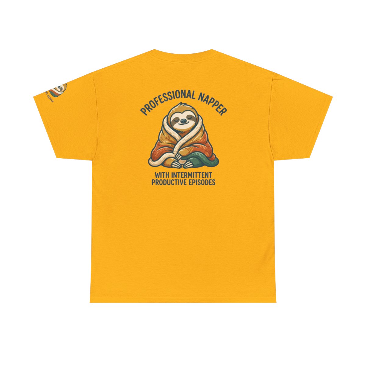 Color: Gold | Professional Napper Premium Graphic Tee