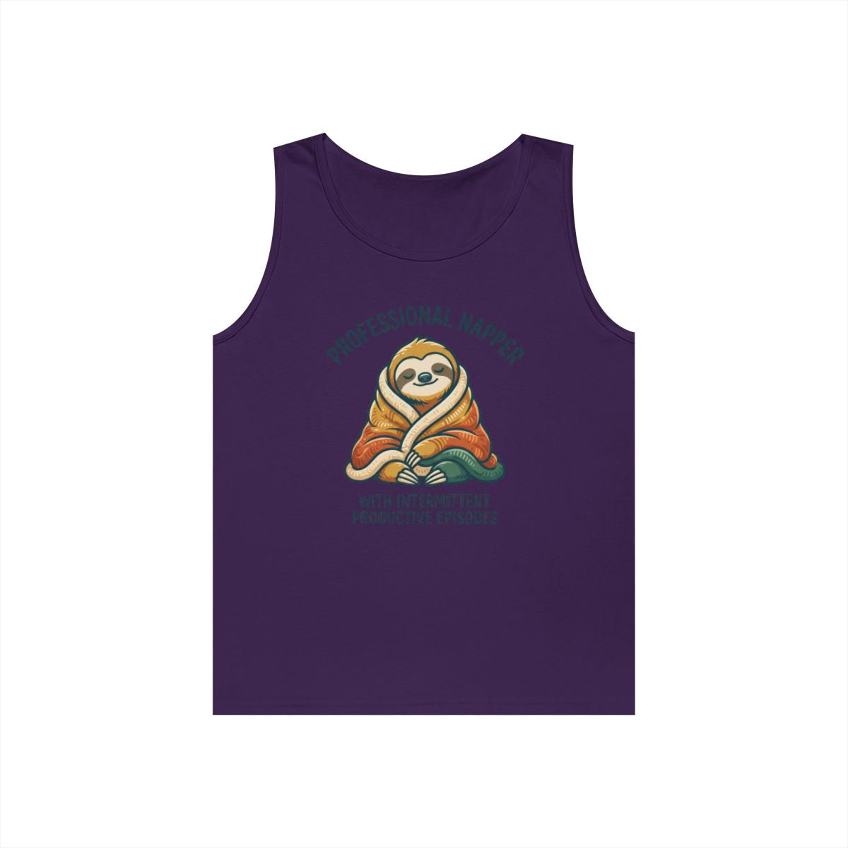 Color: Purple | Professional Napper Tank Top