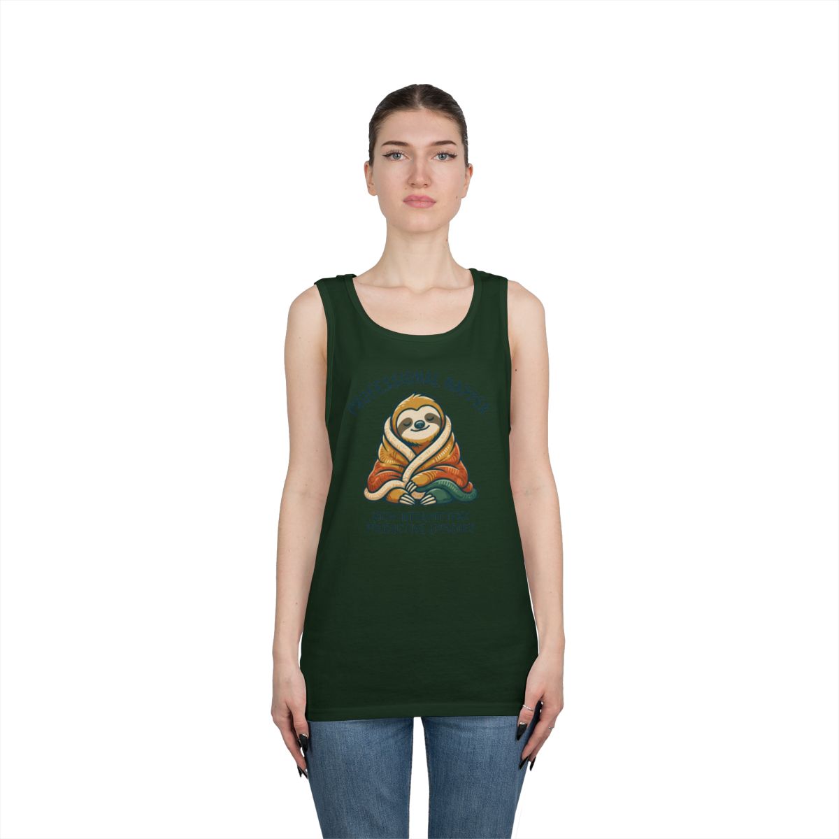 Color: Forest Green | Professional Napper Tank Top