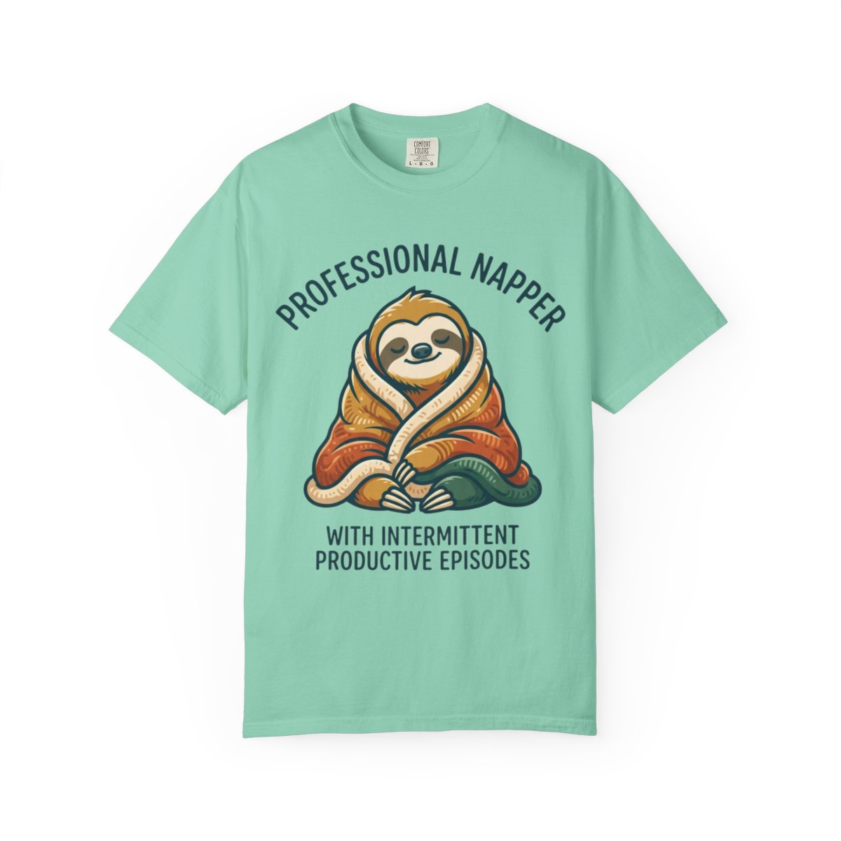 Color: Island Reef | Professional Napper Unisex Garment-Dyed Tee