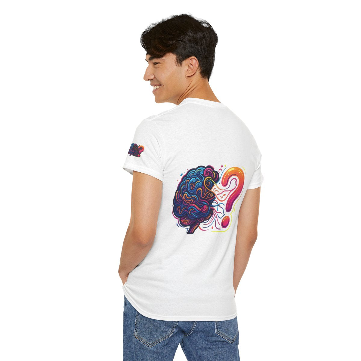 Color: White | Professional Overthinker Premium Graphic Tee