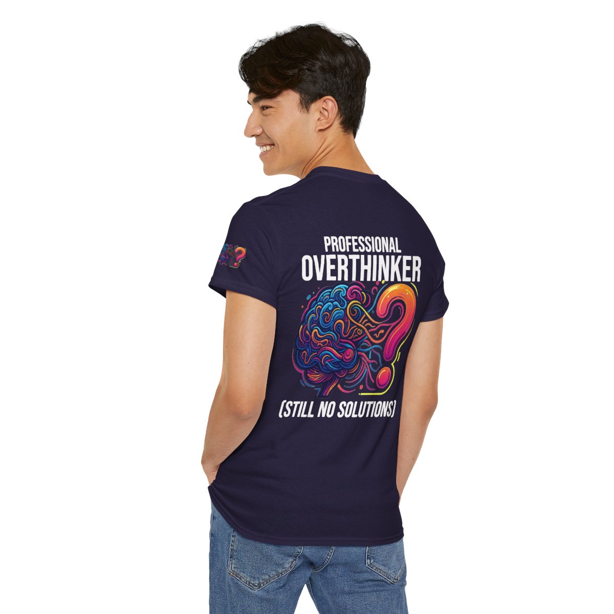 Color: Blackberry | Professional Overthinker Premium Graphic Tee