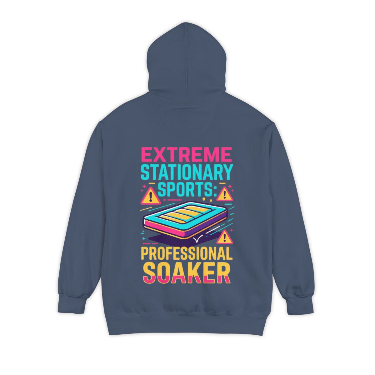 Color: Denim | Professional Soaker Garment-Dyed Hoodie