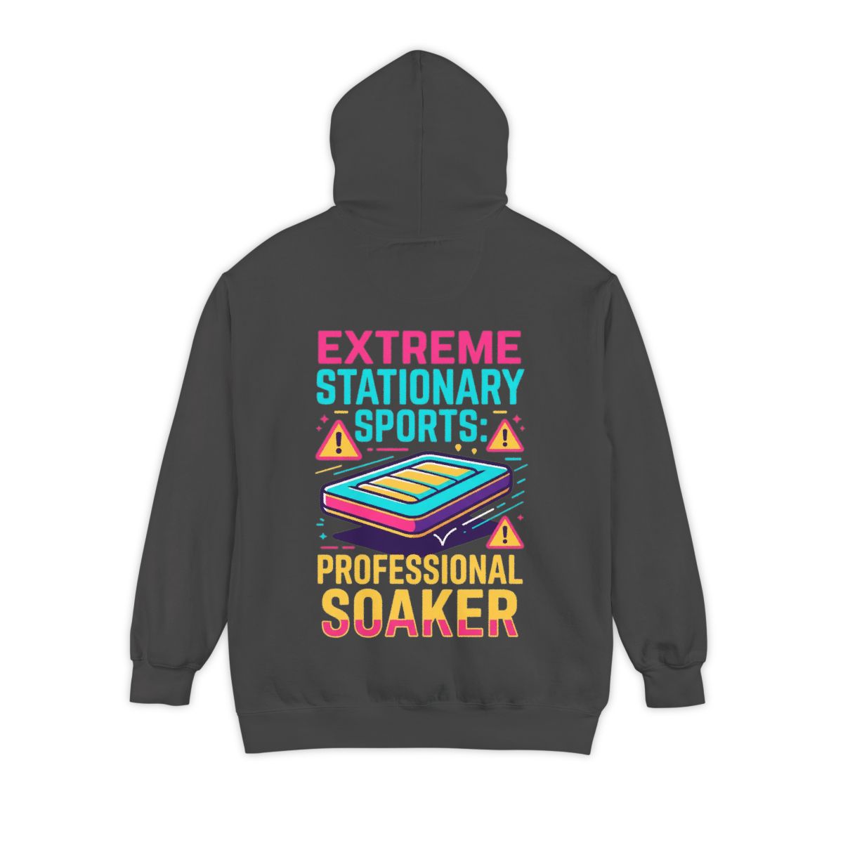 Color: Pepper | Professional Soaker Garment-Dyed Hoodie