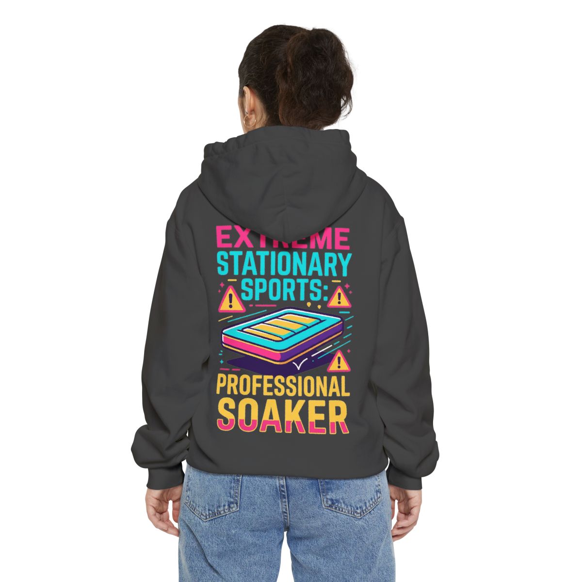 Color: Pepper | Professional Soaker Garment-Dyed Hoodie