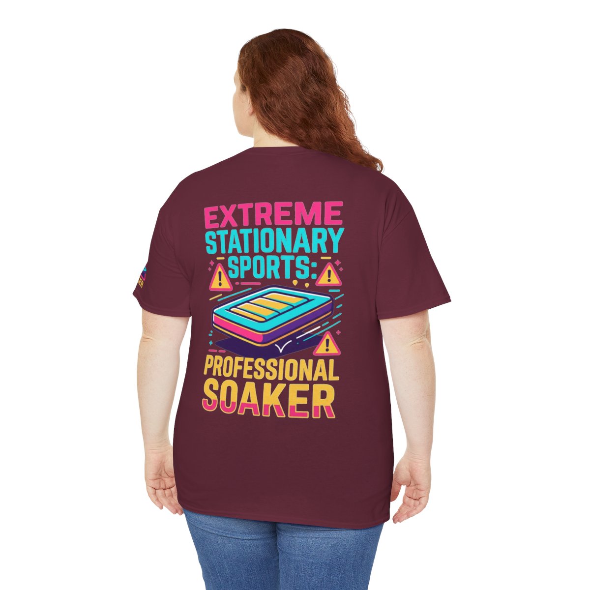 Color: Maroon | Professional Soaker Premium Graphic Tee