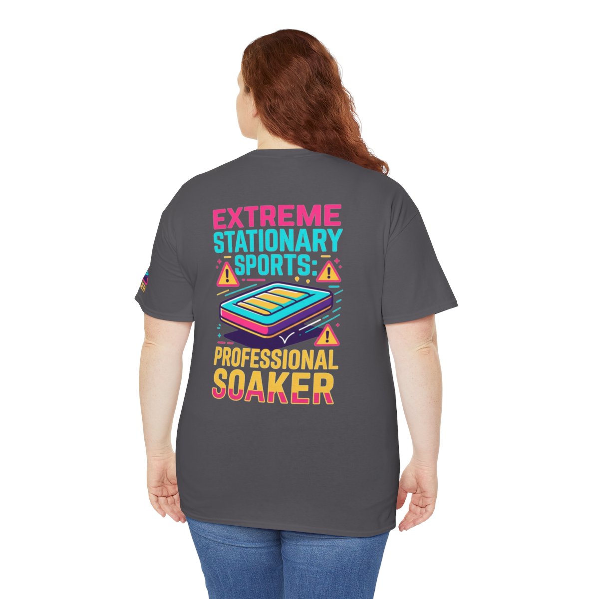 Color: Charcoal | Professional Soaker Premium Graphic Tee