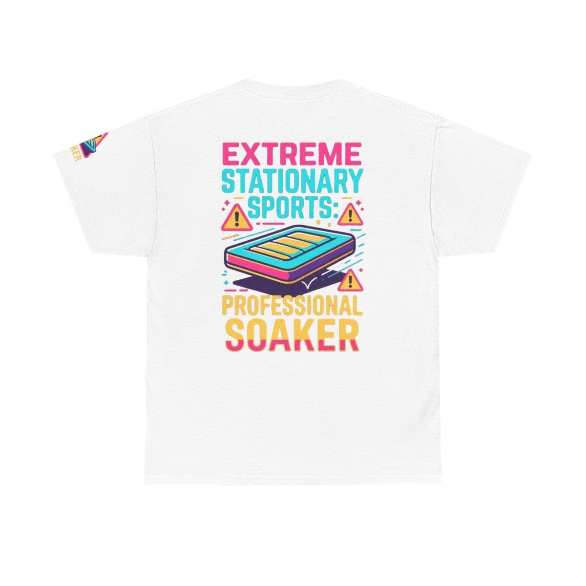 Color: White | Professional Soaker Premium Graphic Tee