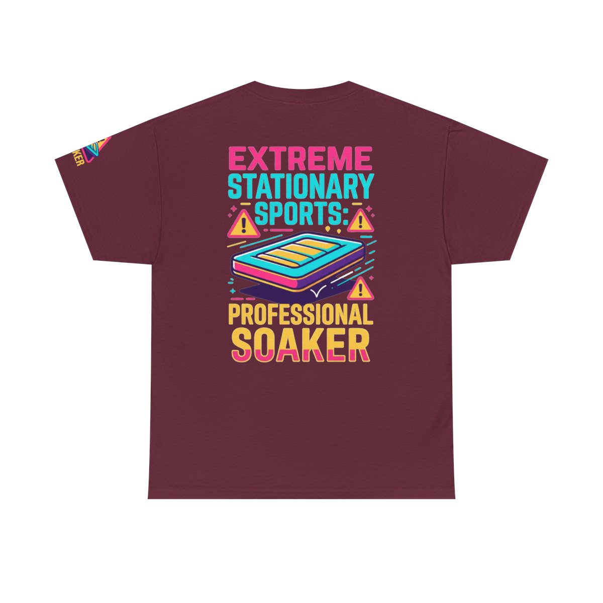 Color: Maroon | Professional Soaker Premium Graphic Tee