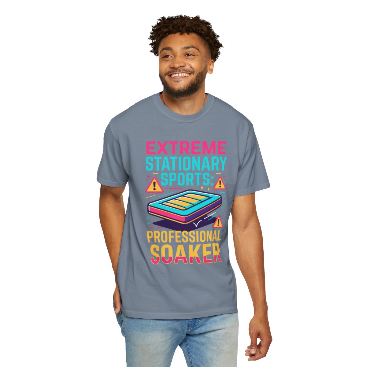 Color: Blue Jean | Professional Soaker Unisex Garment-Dyed Tee