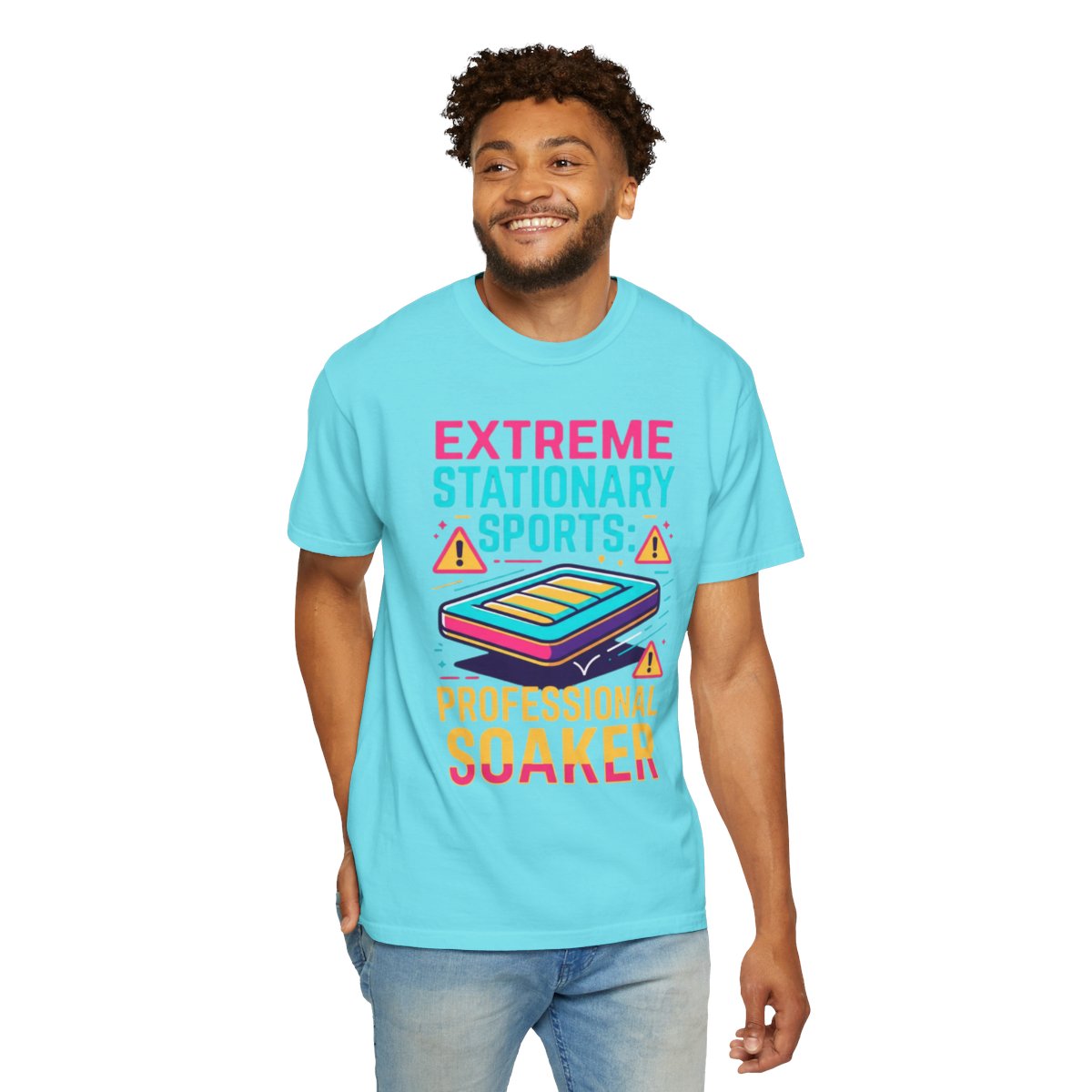 Color: Lagoon Blue | Professional Soaker Unisex Garment-Dyed Tee