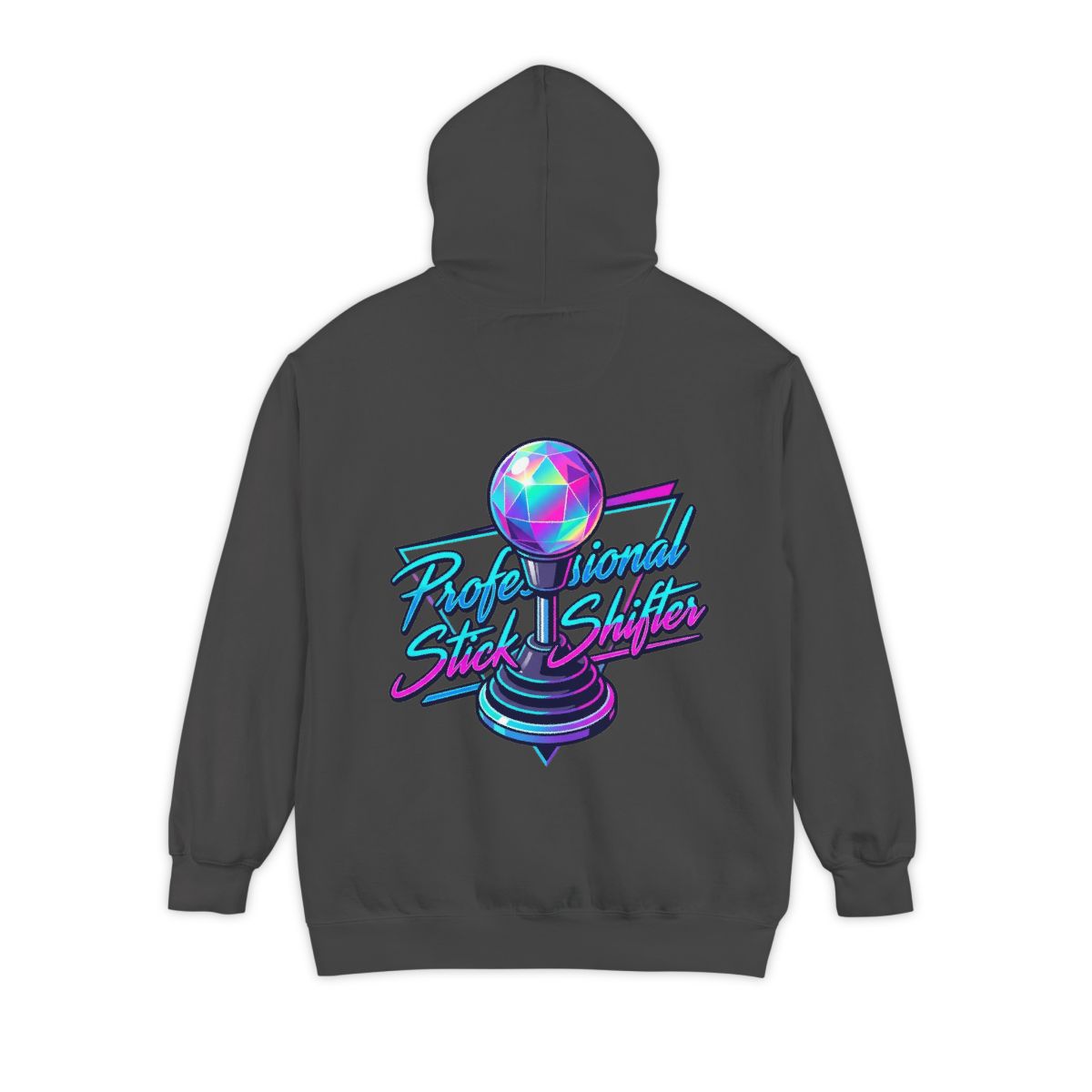 Color: Pepper | Professional Stick Shifter Garment-Dyed Hoodie