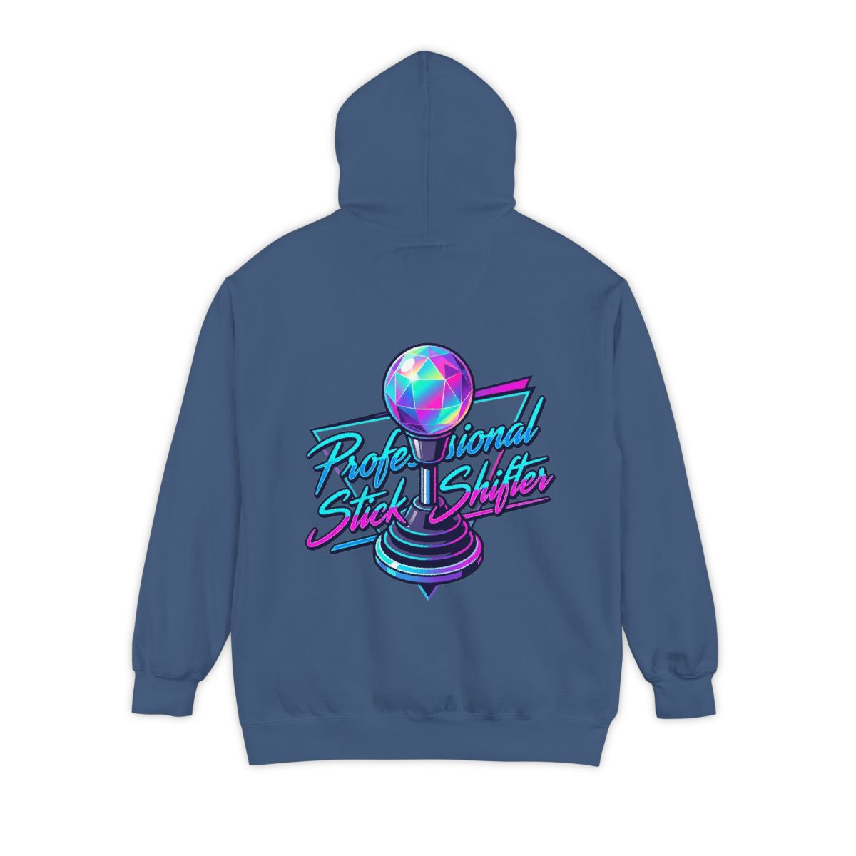 Color: True Navy | Professional Stick Shifter Garment-Dyed Hoodie