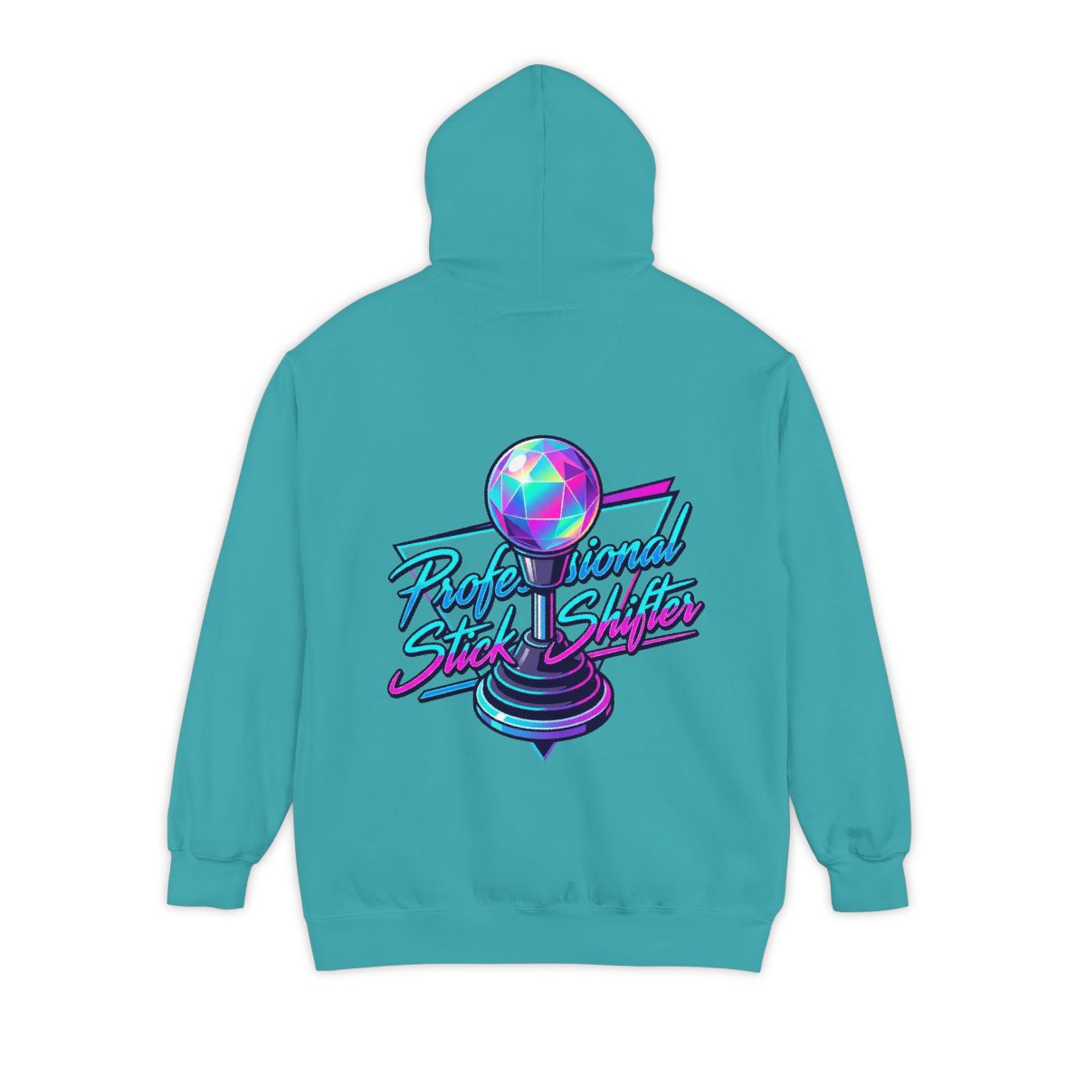 Color: Seafoam | Professional Stick Shifter Garment-Dyed Hoodie