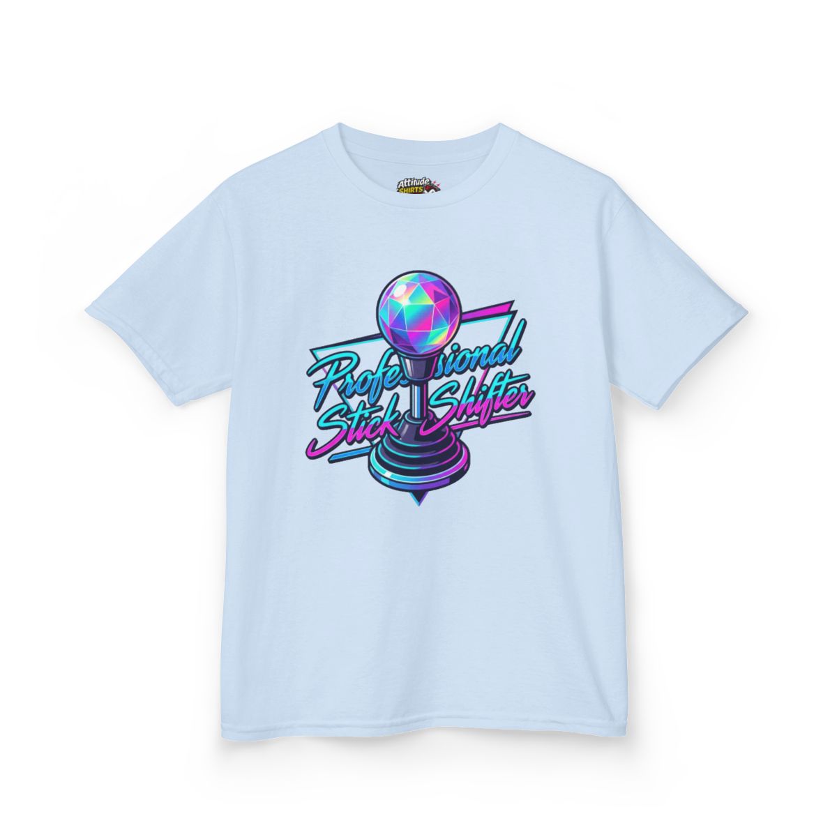 Color: Light Blue | Professional Stick Shifter Kids Tee