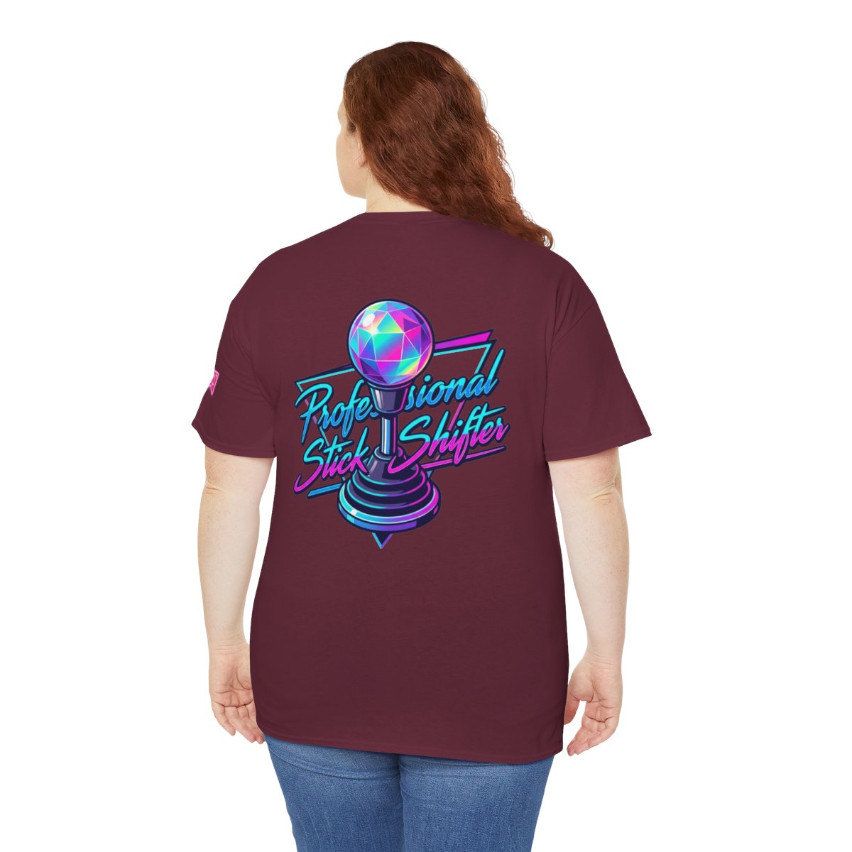 Color: Maroon | Professional Stick Shifter Premium Graphic Tee