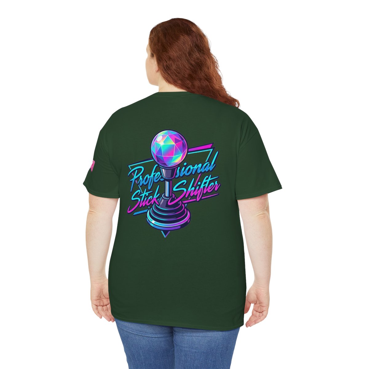 Color: Forest Green | Professional Stick Shifter Premium Graphic Tee