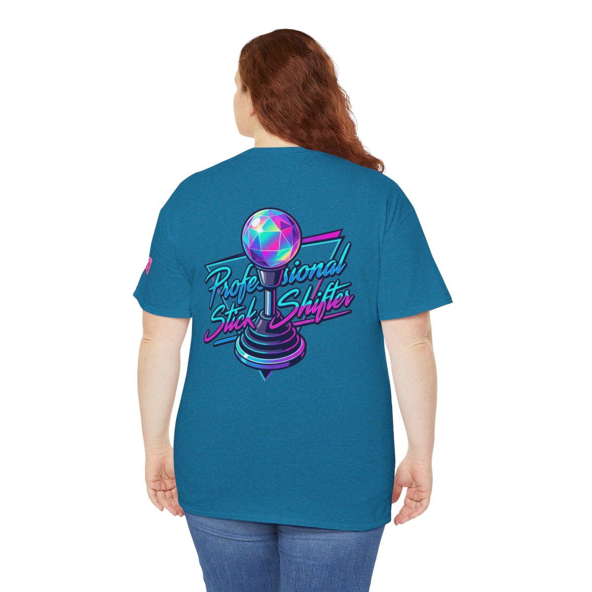 Color: Antique Sapphire | Professional Stick Shifter Premium Graphic Tee
