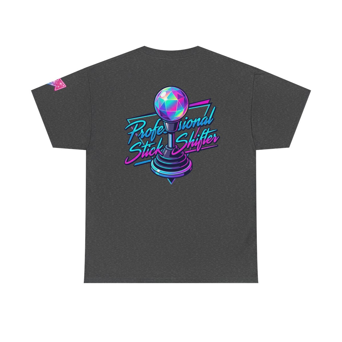 Color: Dark Heather | Professional Stick Shifter Premium Graphic Tee