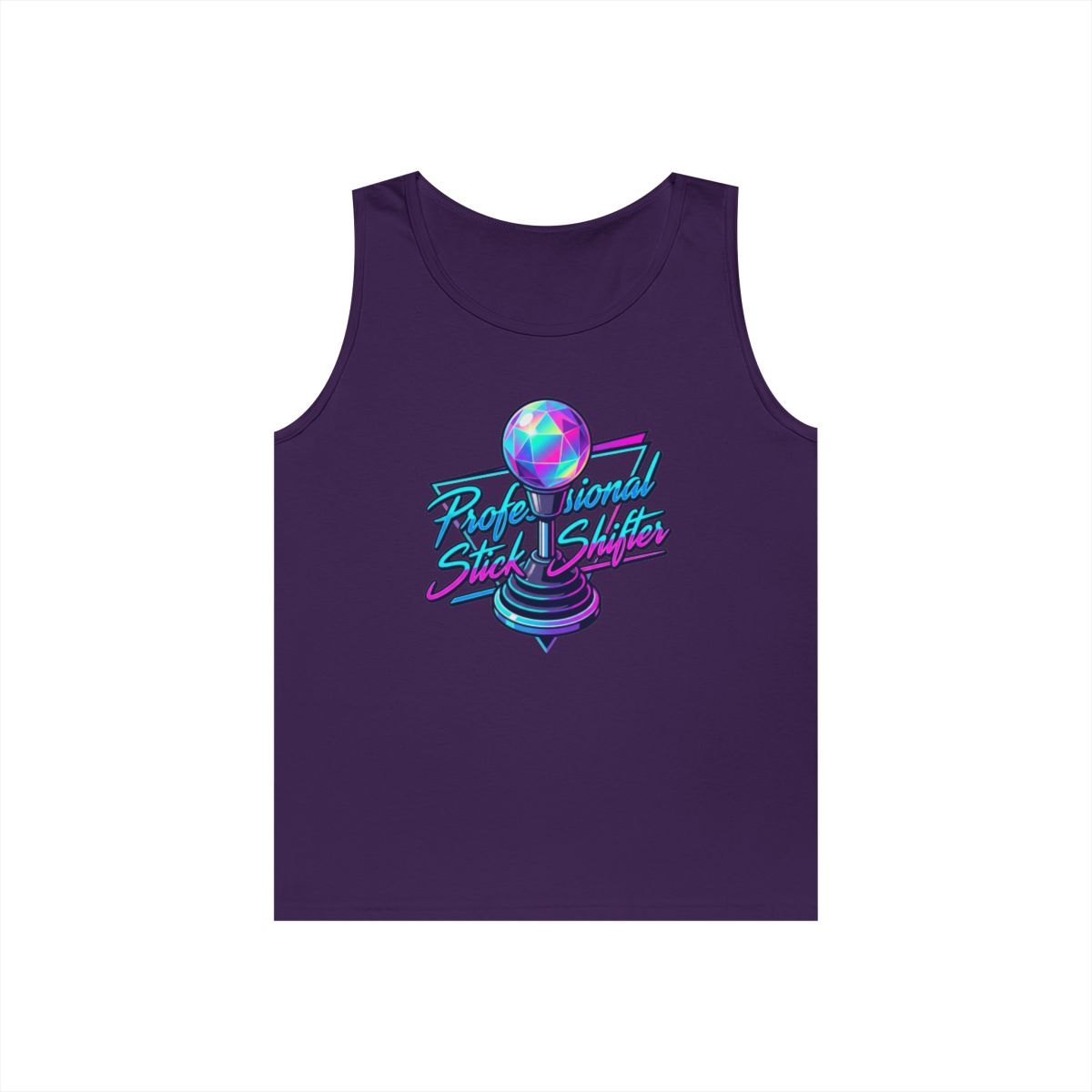 Color: Purple | Professional Stick Shifter Tank Top