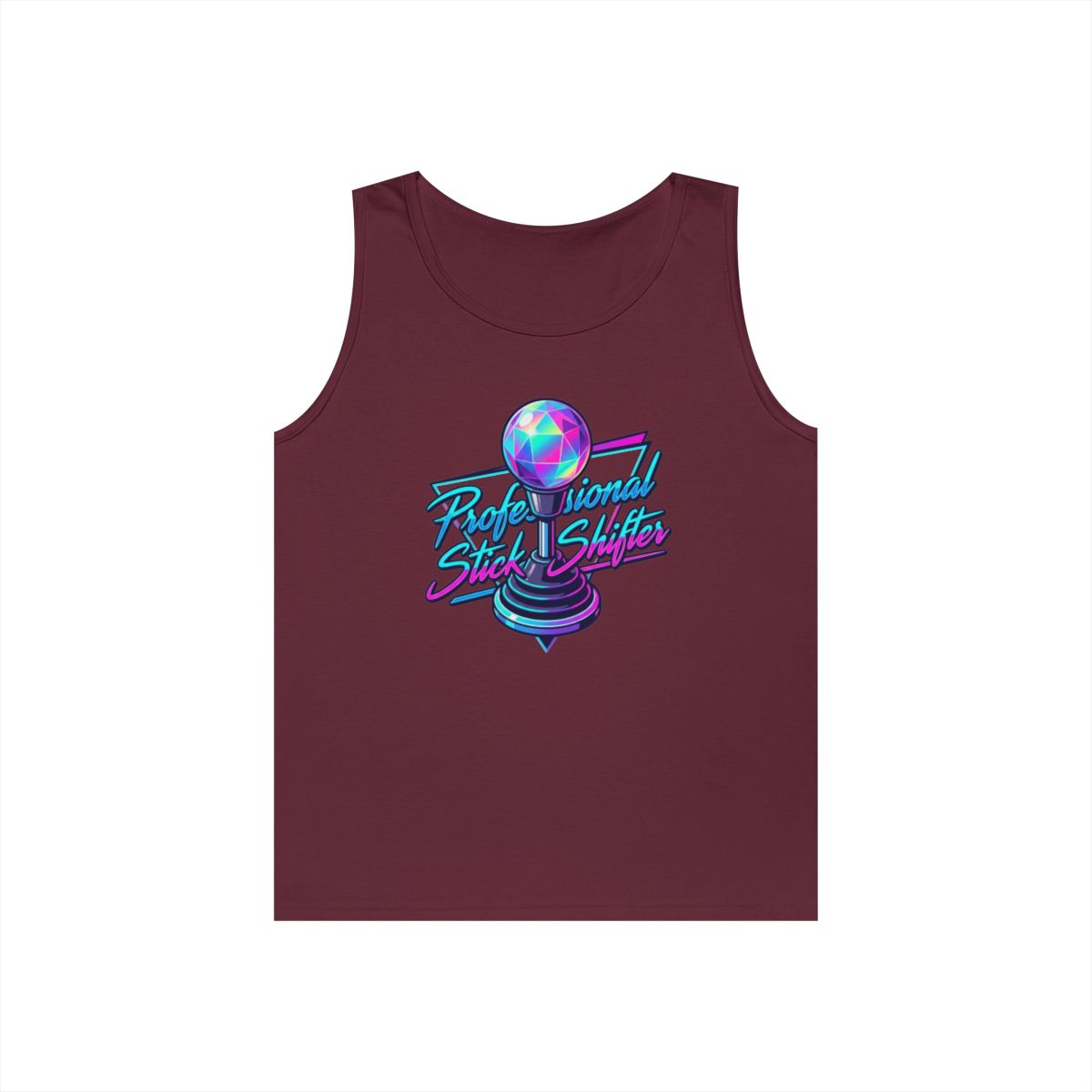 Color: Maroon | Professional Stick Shifter Tank Top