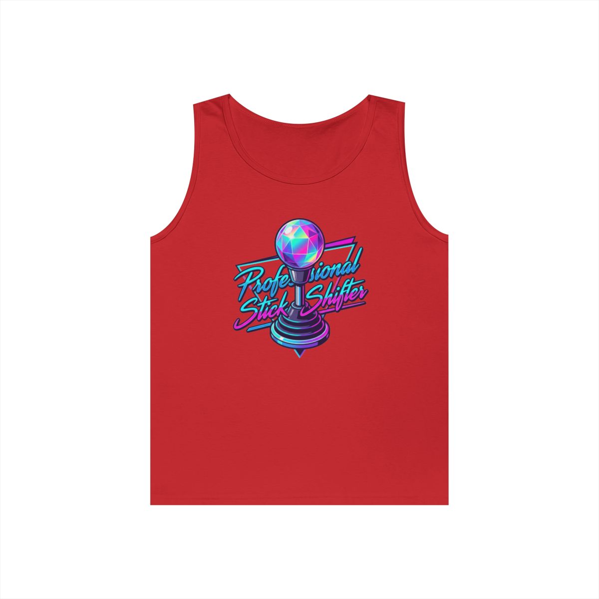 Color: Red | Professional Stick Shifter Tank Top