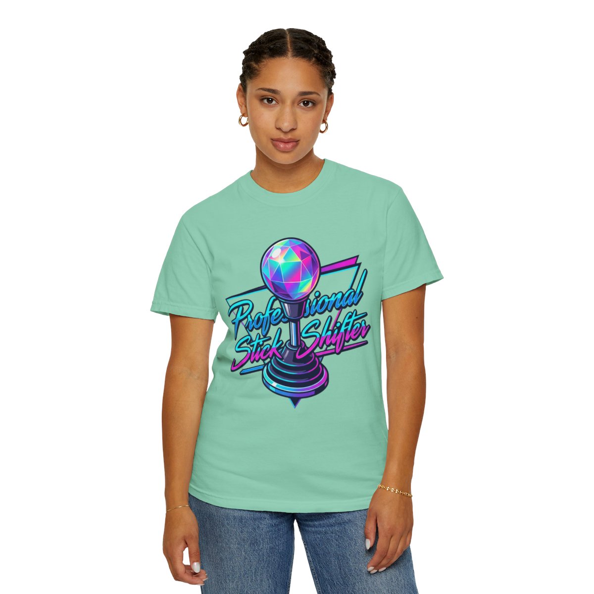 Color: Island Reef | Professional Stick Shifter Unisex Garment-Dyed Tee