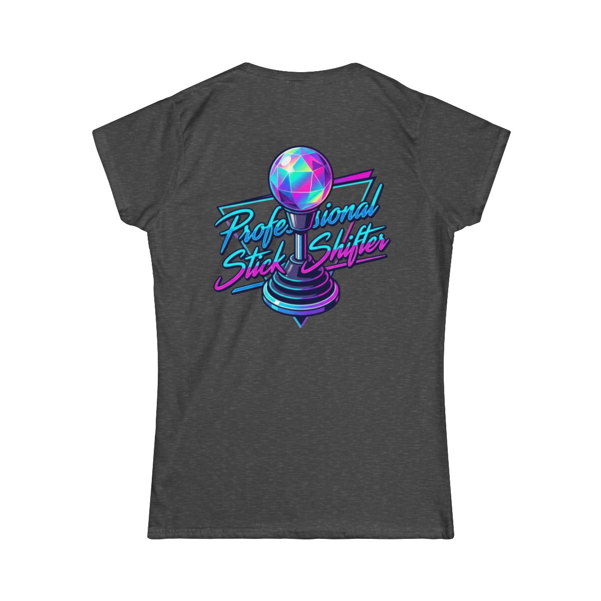 Color: Dark Heather | Professional Stick Shifter Women's Tee