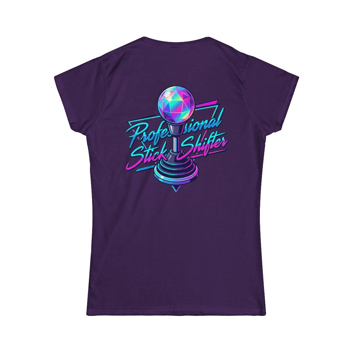Color: Purple | Professional Stick Shifter Women's Tee