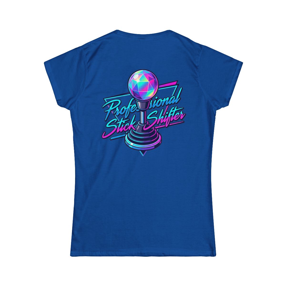 Color: Royal | Professional Stick Shifter Women's Tee