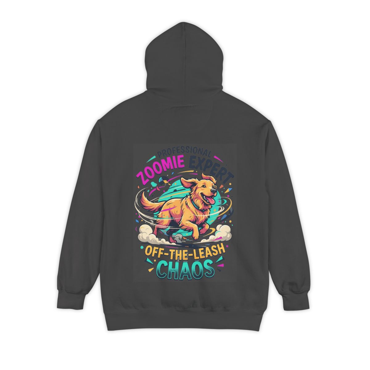 Color: Pepper | Professional Zoomie Expert Garment-Dyed Hoodie