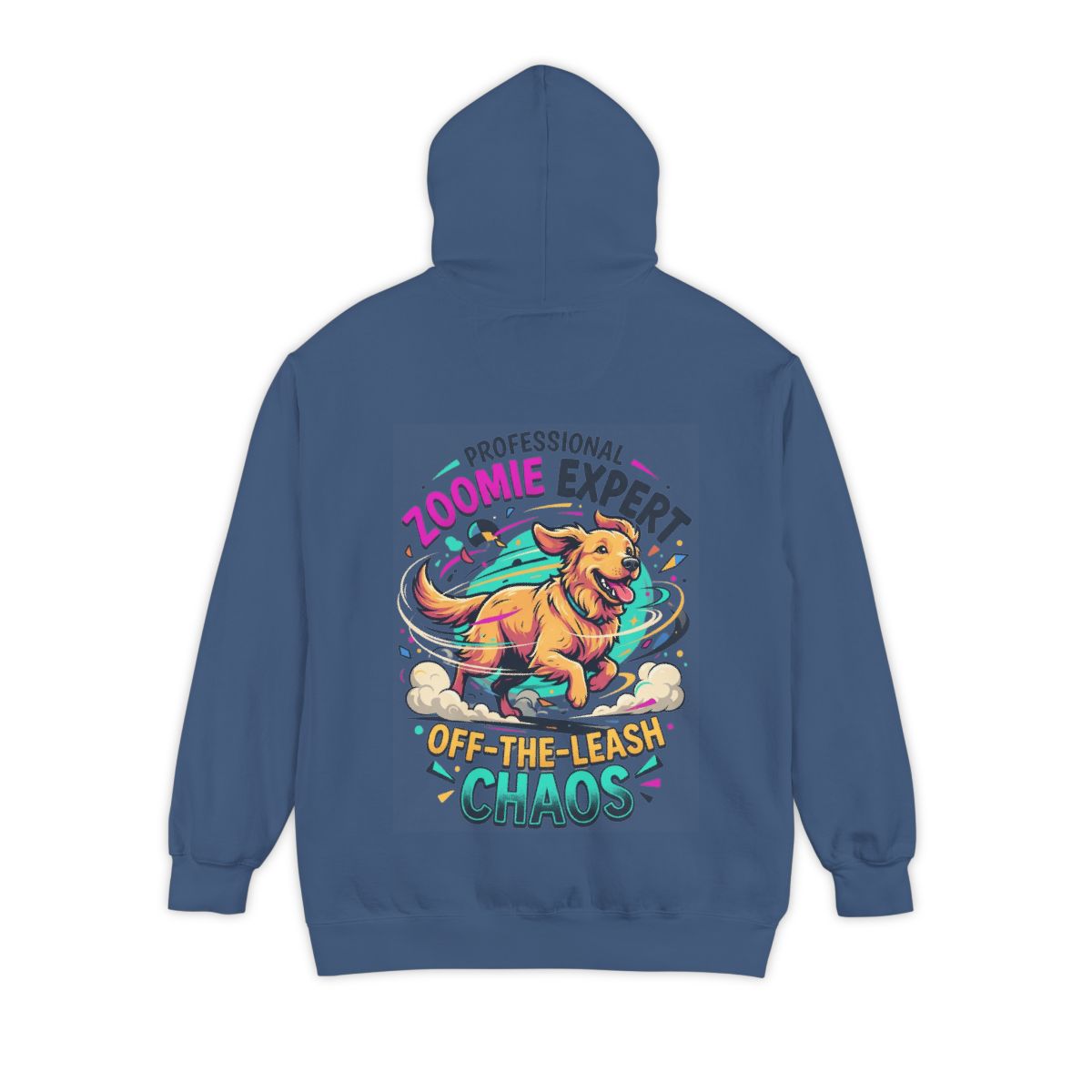 Color: True Navy | Professional Zoomie Expert Garment-Dyed Hoodie