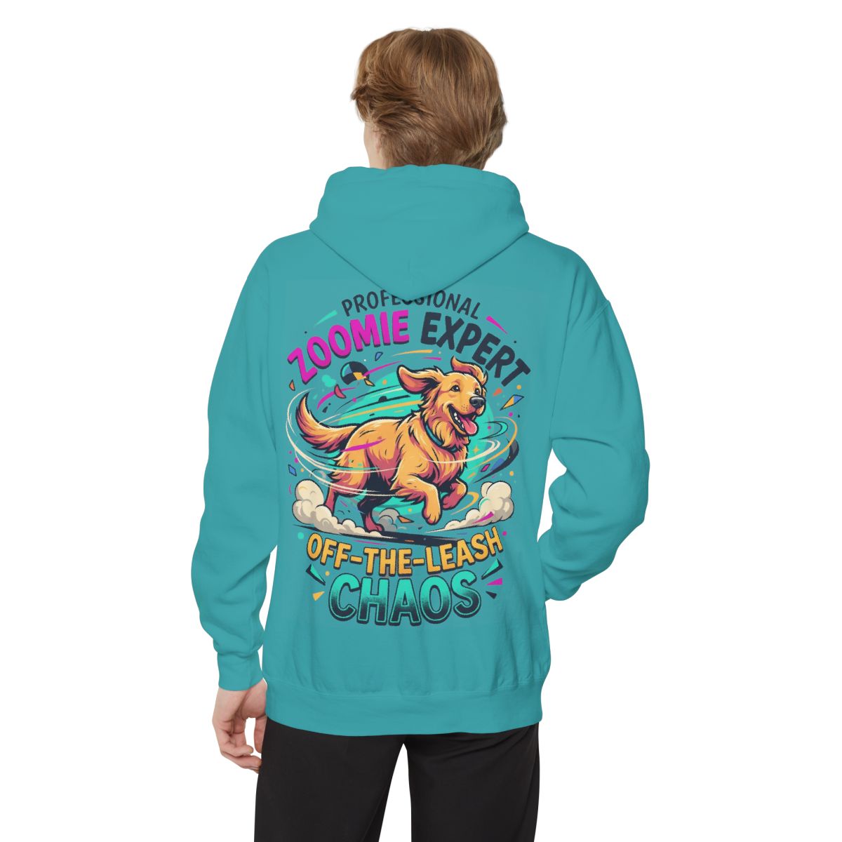 Color: Seafoam | Professional Zoomie Expert Garment-Dyed Hoodie