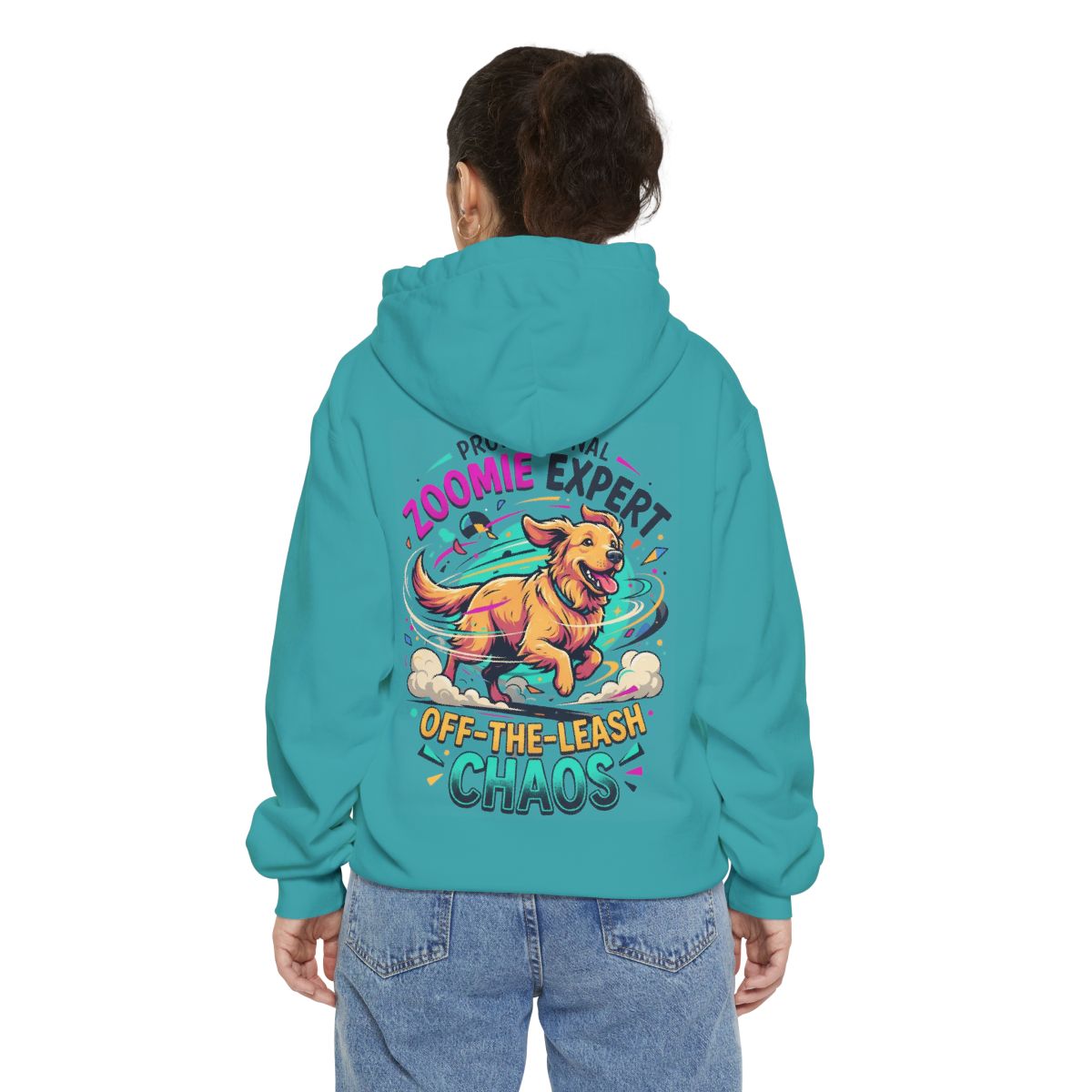 Color: Seafoam | Professional Zoomie Expert Garment-Dyed Hoodie