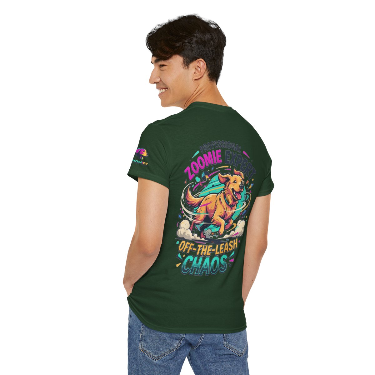 Color: Forest Green | Professional Zoomie Expert Premium Graphic Tee